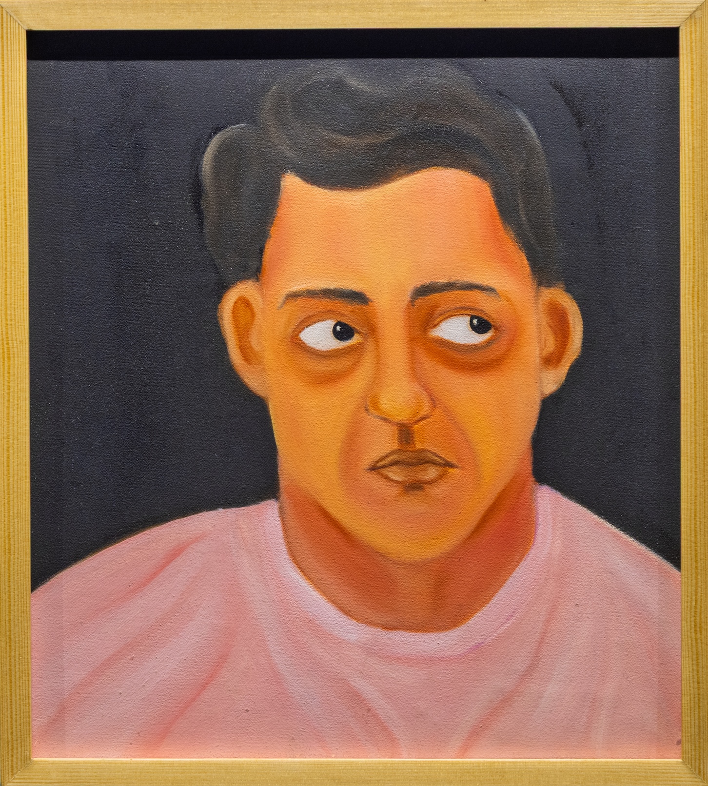 N.Meera Irshad, Arshi Irshad , marginalised , oil on canvas